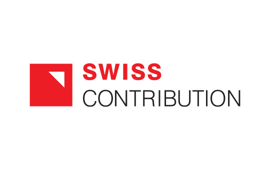 Logo Swiss contribution.